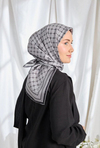 Silk Home Twill İpek Eşarp - 11539-07 Füme