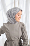 Silk Home Twill İpek Eşarp - 11539-08 Açık Gri
