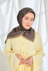 Silk Home Twill İpek Eşarp - 11539-11 Acı Kahve