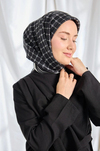 Silk Home Twill İpek Eşarp - 11539-12 Siyah