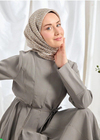 Silk Home Twill İpek Eşarp - 11540-05 Açık Gri