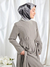 Silk Home Twill İpek Eşarp - 11545-05 Gri