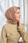 Silk Home Twill İpek Eşarp - 11547-01 Sütlü Kahve