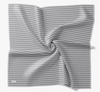 Silk Home Twill İpek Eşarp - 11547-13 Gri Siyah