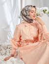 Silk Home Twill İpek Eşarp - 11548-02 Koyu Gri
