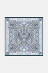 Vakko Twill İpek Eşarp - 2688-68 Lacivert