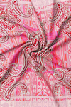 Vakko Twill İpek Eşarp - 2688-72 Kırmızı