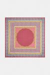 Vakko Twill İpek Eşarp - 36259 - Pembe