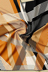 Vakko Twill İpek Eşarp - 40804 - Camel Ekru