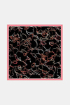 Vakko Twill İpek Eşarp - 41096 - Siyah