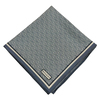 Vakko Twill İpek Eşarp - Helezon Monogram - İndigo