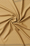 Vakko Twill İpek Eşarp - Özel Seri - Camel