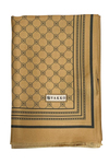 Vakko Twill İpek Şal - Özel Seri - Camel