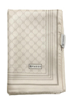 Vakko Twill İpek Şal - Özel Seri - Soft Krem