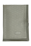Vakko Twill İpek Şal - Yeni Monogram - Soft Çağla