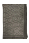 Vakko Twill İpek Şal - Yeni Monogram - Vizon