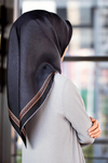 Vissona Twill İpek Eşarp - 10655 - 0001