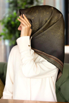 Vissona Twill İpek Eşarp - 10655 - 0011 Haki