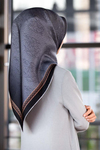 Vissona Twill İpek Eşarp - 10655 - 0027