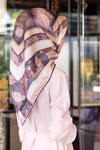 Vissona Twill İpek Eşarp - 17242 - 0019-0028