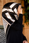 Vissona Twill İpek Eşarp - 17352 - 0002-0001