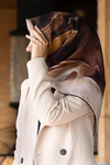 Vissona Twill İpek Eşarp - 505 - 0007-0004