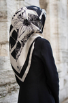 Vissona Twill İpek Eşarp - 51019 - 0003-0001