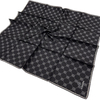 Vissona Twill İpek Eşarp - 52033 - 0001-0003 Siyah Krem