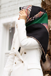Vissona Twill İpek Eşarp - 581 - 0036-0001