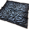 Vissona Twill İpek Eşarp - 6259 - 0031-0001 İndigo Siyah