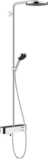 Pulsify S Duş kolonu 260 1jet, banyo termostatı ShowerTablet 400 ile