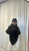 Acıkahve Yarasa Model Asimetrik Triko