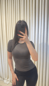 Bisiklet Yaka Antrasit Body