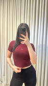Bordo Marka Muadili Croptop