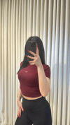 Bordo Marka Muadili Croptop