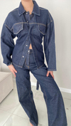 ÇITÇITLI DENIM CEKET