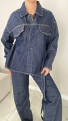 ÇITÇITLI DENIM CEKET