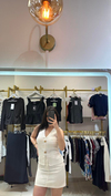 Gold düğmeli premium triko yelek