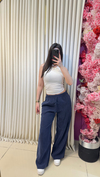 MARKA MUADİLİ TENSEL PANTOLON - LACİVERT