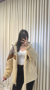Peluş Leopar Mont