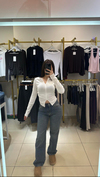 Zara Straigh Kalıp Tintli Jean.