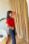 Mila Flare Jean - Lacivert