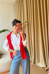 Slim Fit Klasik Gömlek - Beyaz