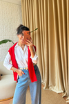 Slim Fit Klasik Gömlek - Beyaz