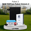 3kW JEL AKÜLÜ SOLAR PAKET SİSTEM 2 (PAKET 3)
