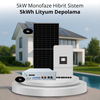 5kW MONOFAZE HİBRİT SİSTEM 1