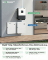HEGEL 15KW 3 FAZ HİBRİT İNVERTER