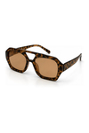 Lucca Leopard Brown Güneş Gözlüğü