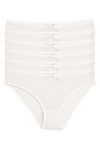 Bambu Bikini Kadın Külot Ekru 6'lı Paket
