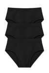 Bambu Erkek Slip Siyah 3'lü Paket
